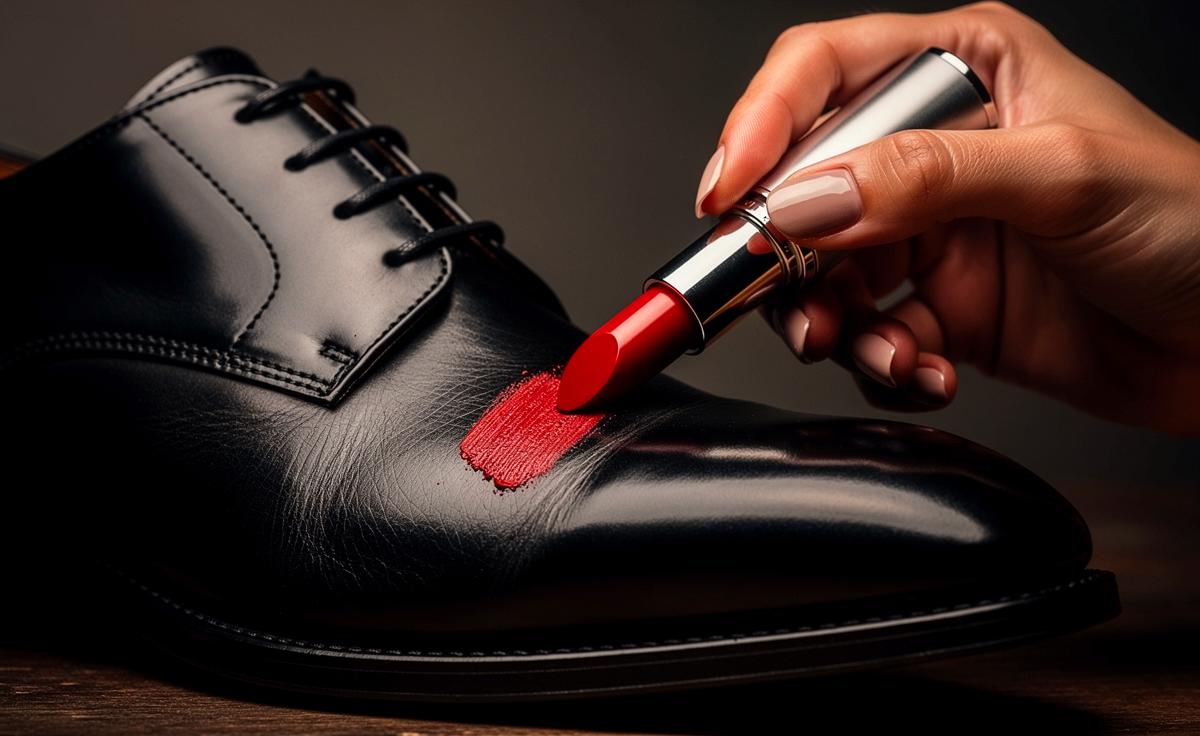 Immer mehr Menschen verwenden Lippenstift zum Polieren von Schuhen, Make-up-Profis schwören darauf