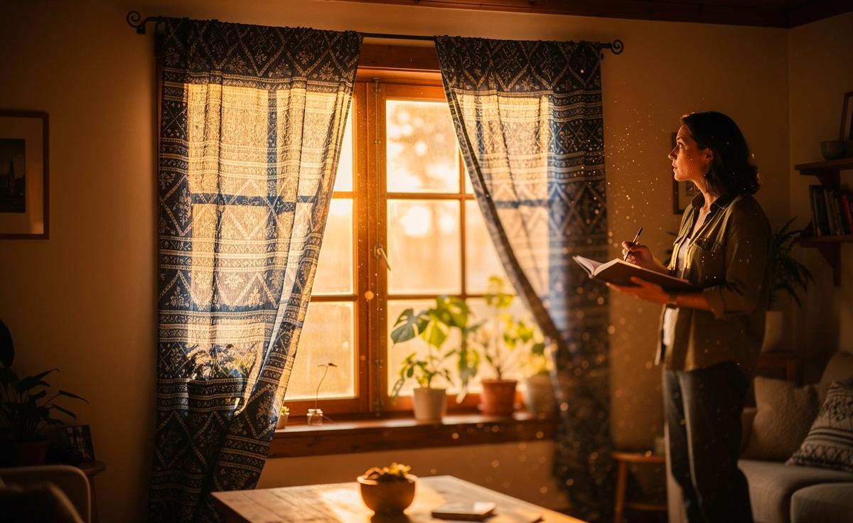 Warum Leute Tischdecken als Gardinen verwenden, Inneneinrichtungsexperten sind erstaunt