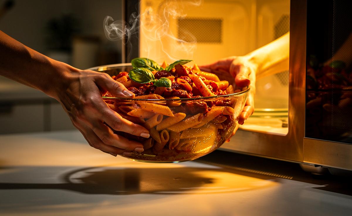Warum mehr Leute ihre Pasta in der Mikrowelle kochen, Köche verraten das Geheimnis